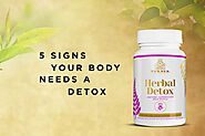 Top 5 Signs Your Body Needs a Herbal Detox
