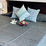 Hand Block Printed Bedspreads Online in India - Teertha India