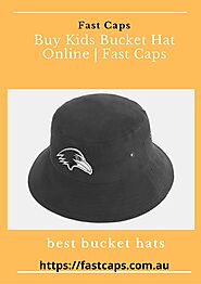Buy Latest Arrival Customized Kids Bucket Hat Online By Fast Caps