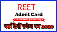 REET Admit Card 2021 for Level 1, 2 - यहाँ से करे Download Rajasthan TET Exam Call Letter rajeduboard.rajasthan.gov.i...