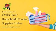 Household Cleaning Supplies to Achieve Personal Hygiene