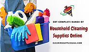Get Complete Range of Household Cleaning Supplies Online