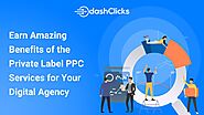 Earn Amazing Benefits of the Private Label PPC Services for Your Digital Agency