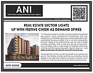 Real Estate Sector Lights Up with Festive Cheer as Demand Spikes - ANI - Flipboard