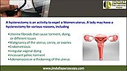 Best Hysterectomy Treatments by Jindal Endo Laparoscopy Hospital