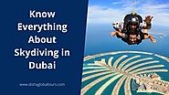 Know Everything About Skydiving in Dubai | Disha Global Tours