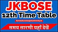 JKBOSE 12th Date Sheet 2021 {Released} www.jkbose.ac.in - Jammu Kashmir 12th Board Time Table Regular Private Winter ...