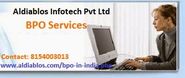 Aldiablos Infotech Pvt Ltd selects a Good BPO Service supplier