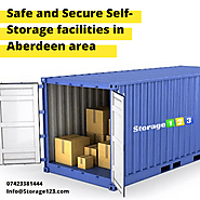 Choosing The Right Storage Near Me in Aberdeen - Storage123 ltd