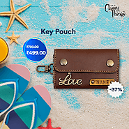 Buy Personalized Key Pouch | Customized Key Pouch - Classy Things