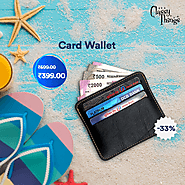 Customized Wallet Card Online | Personalized Card Wallet India - Classy Things