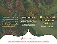 Get Matrimonial Services in Amritsar