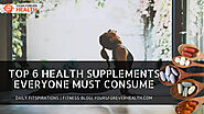 Top 6 Health Supplements Everyone Must Consume on Behance