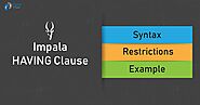Impala HAVING Clause with Syntax & Restrictions - DataFlair