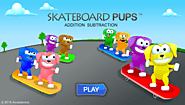 Addition and Subtraction: Skateboard Pups
