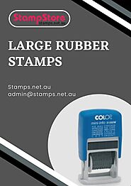 Fascinating Large Rubber Stamps