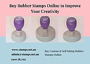 Buy Rubber Stamps Online to Improve Your Creativity