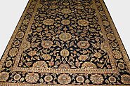 Buy 10x14 Jaipur Rugs Black Fine Hand Knotted Wool Area Rug - MR12492 | Monarch Rugs