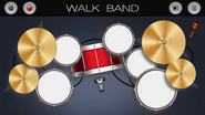 Walk Band: Piano,Guitar,Drum..