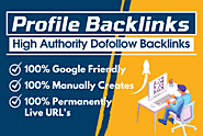 High Authority Profile Backlinks