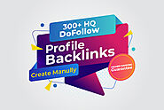 High Authority Profile Backlinks DA 90