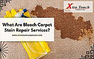 What Is Bleach Carpet Stain Repair Services | Vancouver