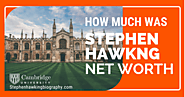 How much was Stephen Hawking net worth