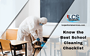 Know The Best School Cleaning Checklist | San Diego CA