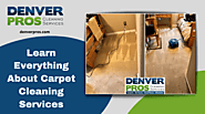 Learn Everything About Carpet Cleaning Services | Aurora, CO