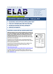 Environmental Testing Laboratory - Water & Soil Testing - ELAB UK | edocr