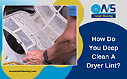 How Do You Deep Clean A Dryer Lint? | AVS Carpet Cleaning San Diego