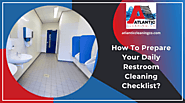 Tips To Prepare Restroom Cleaning Checklist | Fall River, MA