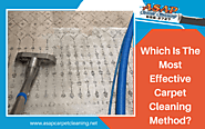 Most Effective Carpet Cleaning Method For Your Carpet