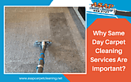 Why Same Day Carpet Cleaning Services Are Important? – ASAP Carpet Cleaning Turlock