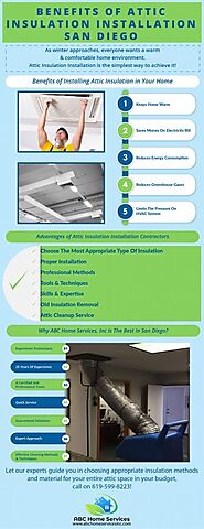 Benefits Of Attic Insulation Installation San Diego [Infographic]