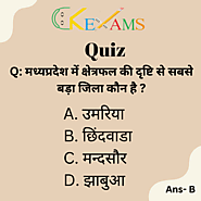 Madhy Pradesh GK Mock Test and GK Quizzes for Competitive Exam Preparation.