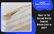 What Is The Ceiling Water Damage Repair Cost In 2021 | Port St Lucie, FL