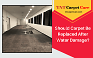 Should Carpet Be Replaced After Water Damage | El Cajon, CATNT Carpet Care