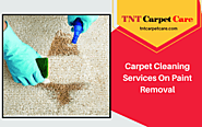 Carpet Cleaning Services On Paint Removal | El Cajon