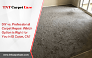 DIY Vs. Professional Carpet Repair: Which Option Is Right For You In El Cajon, CA?
