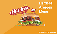 Hardees Allergen Menu