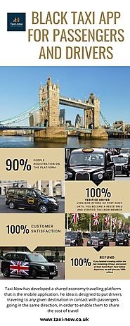 Install London Black Taxi App - Taxi-Now