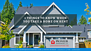 5 Things to Know When You Take a Home on Rent - AllNetArticles