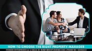 How to Choose the Right Property Manager