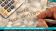 How to Make Your Rental Application Stand Out