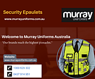 Security Epaulets - www.murrayuniforms.com.au