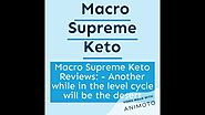 {New Update Reviews} Macro Supreme Keto Shark Tank Pills