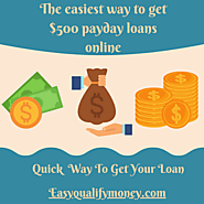 500 Dollar Payday Loans Online - Easy Qualify Money