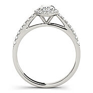 Halo rings- Set your diamond stones in a halo style – Diamonds & Jewelry