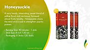 Honeysuckle Incense Sticks - Premium Incense Sticks